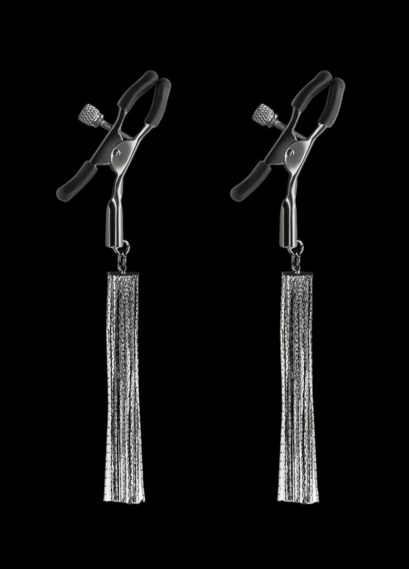 Bound Chain-Link Adjustable Nipple Clamps