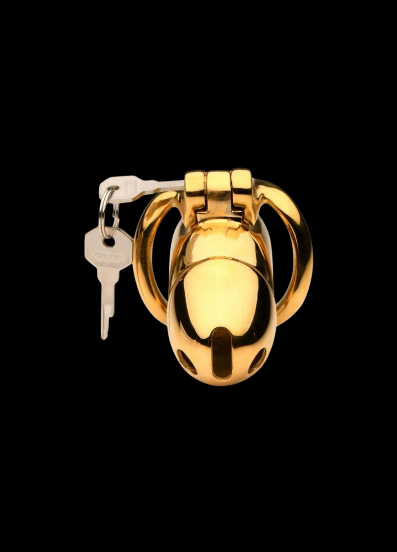 The Midas Cage Chastity in 18k Gold