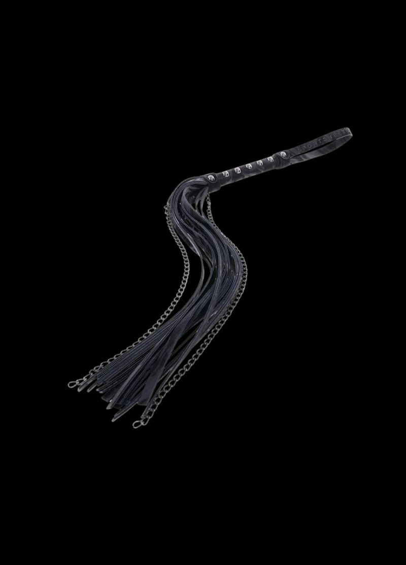 Velvet Noir Chain Flogger