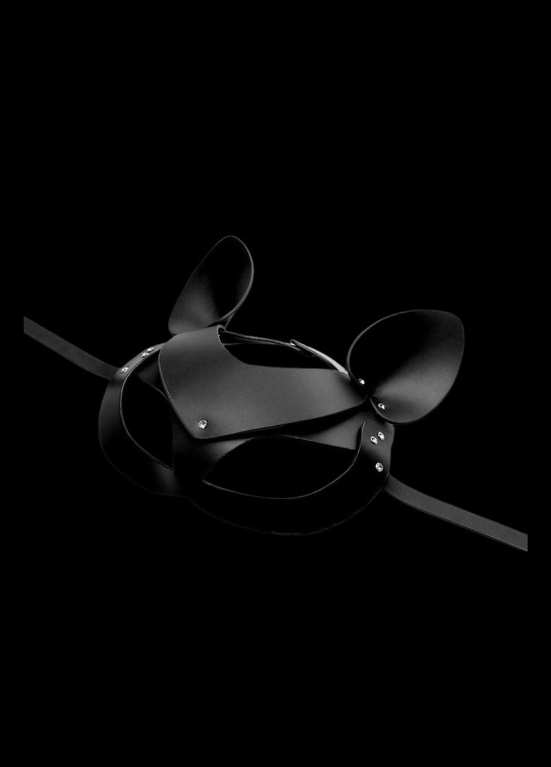 The Bad Kitten Leather Cat Mask