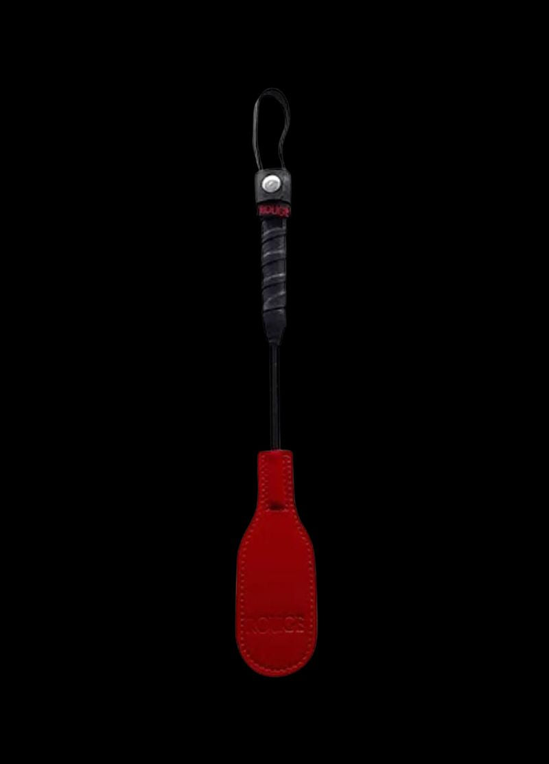 Rouge Mini Leather Oval Paddle