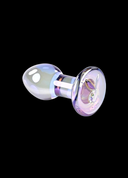 Iridescent Glass Plug