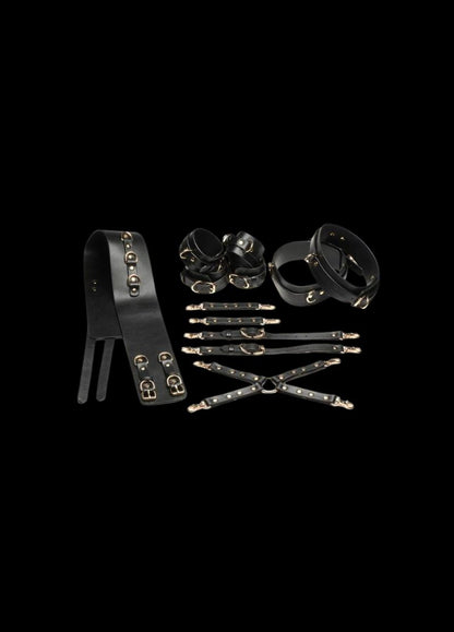 Tied Temptress Thigh Harness with Hogtie Connector