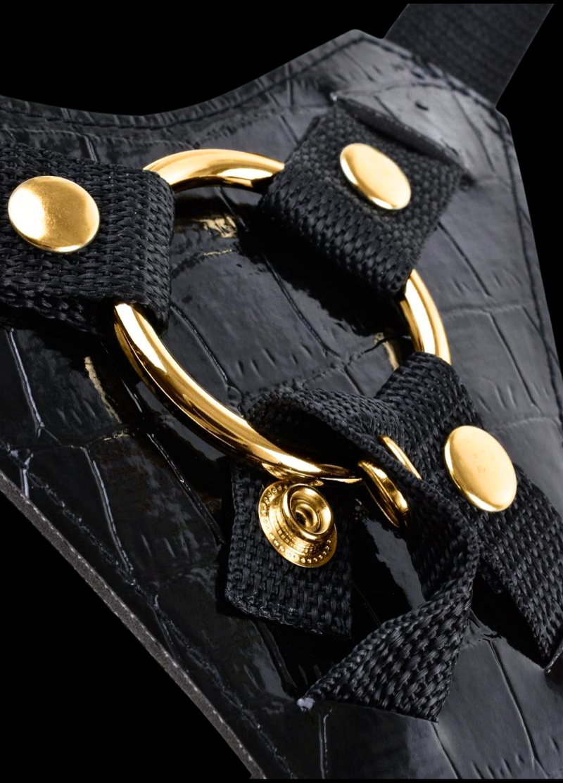 Gold Designer Strap-On
