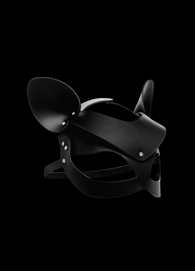 The Bad Kitten Leather Cat Mask