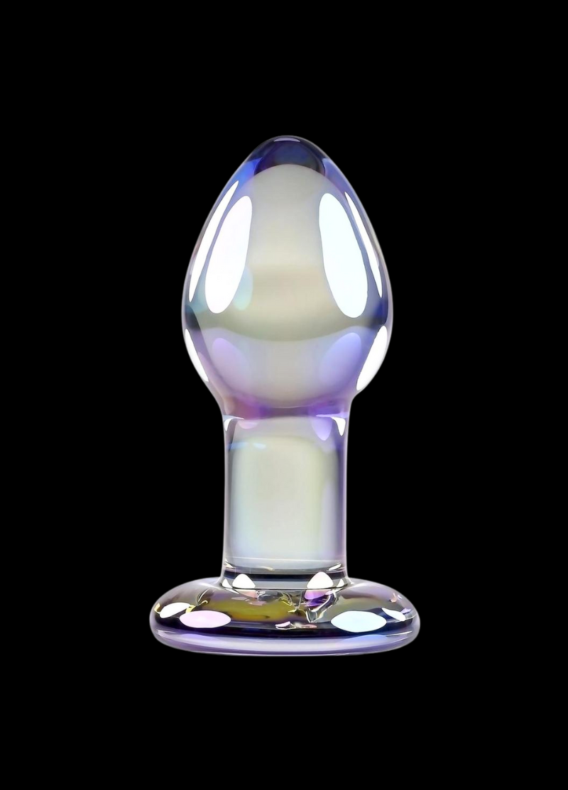 Iridescent Glass Plug