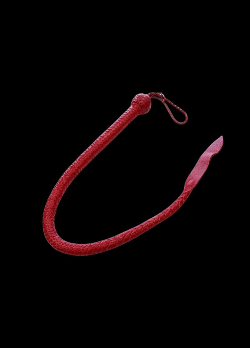 Rouge Leather Devil Tail Whip