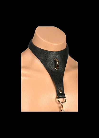 Master Series Captivate Collar with Body Chain