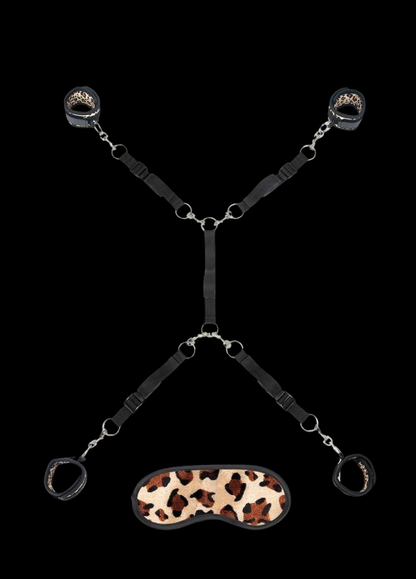 Lux Fetish Bed Spreader Restraint System