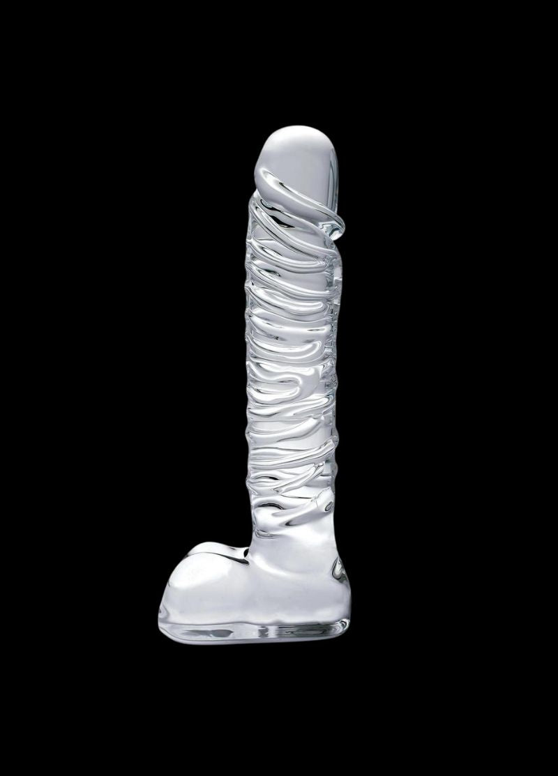 Icicles No. 63 Grand Obsidian Glass Masterpiece