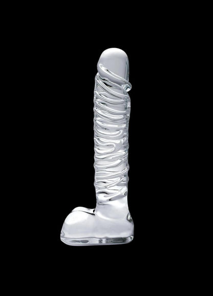 Icicles No. 63 Grand Obsidian Glass Masterpiece