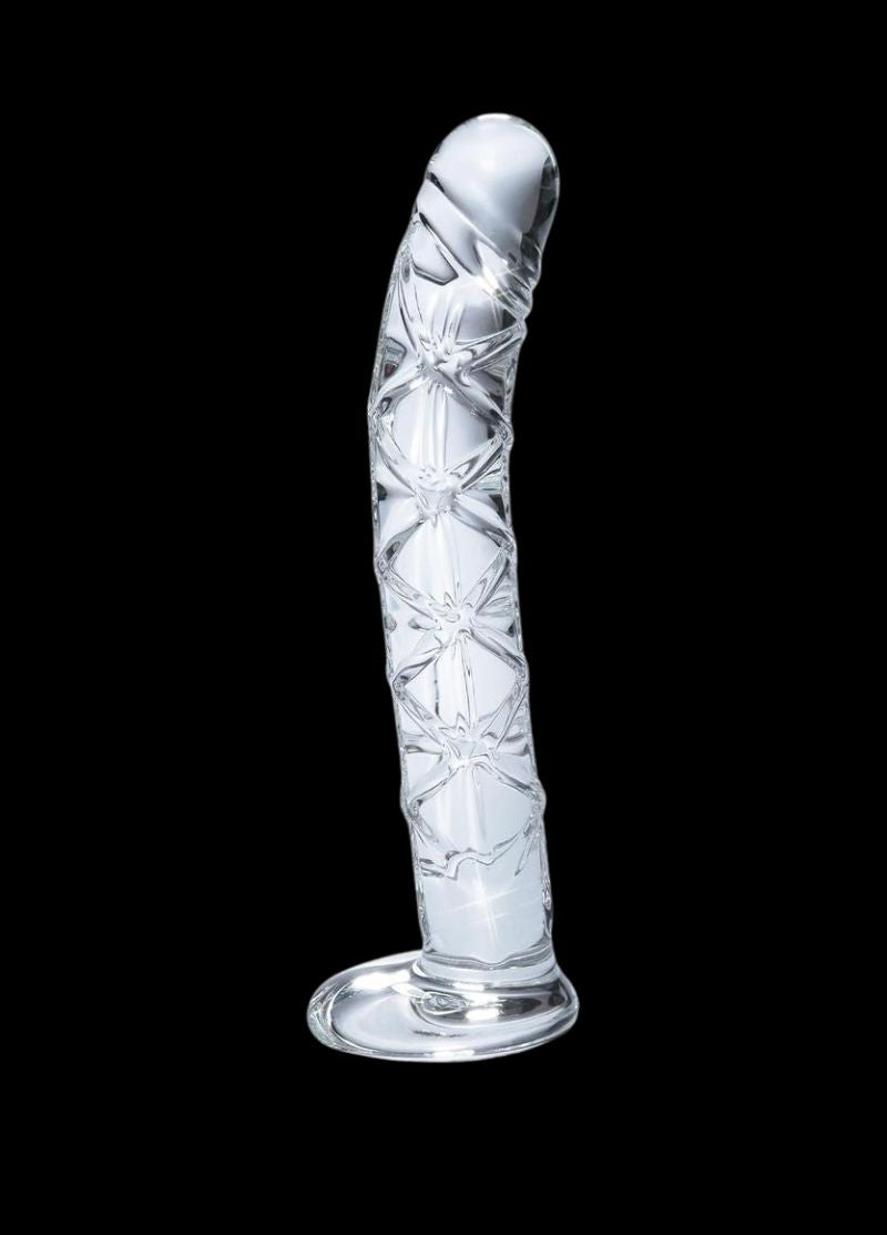 Icicles No. 60 Celestial Curve Glass Wand