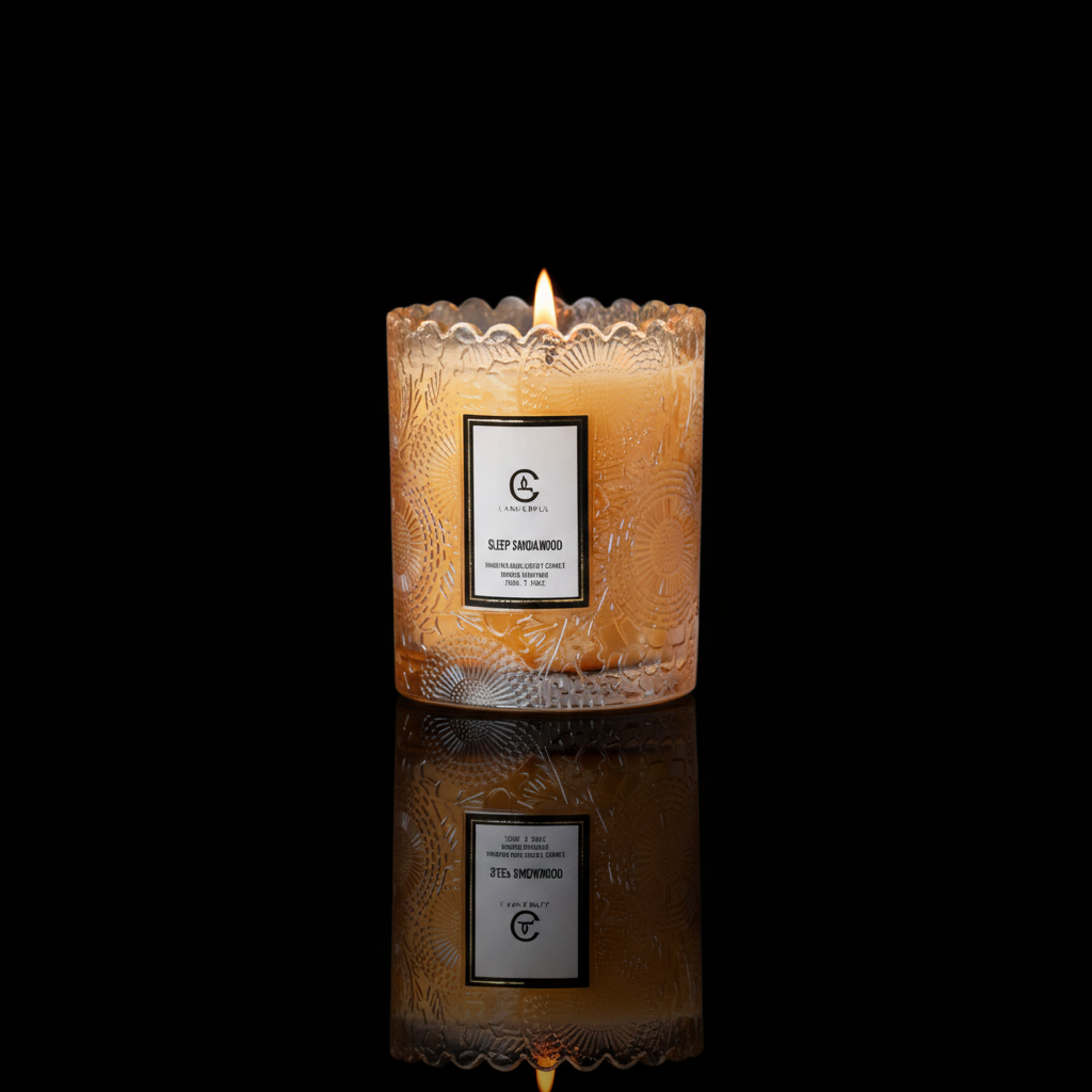 Velvet Ember Scented Soy Candle