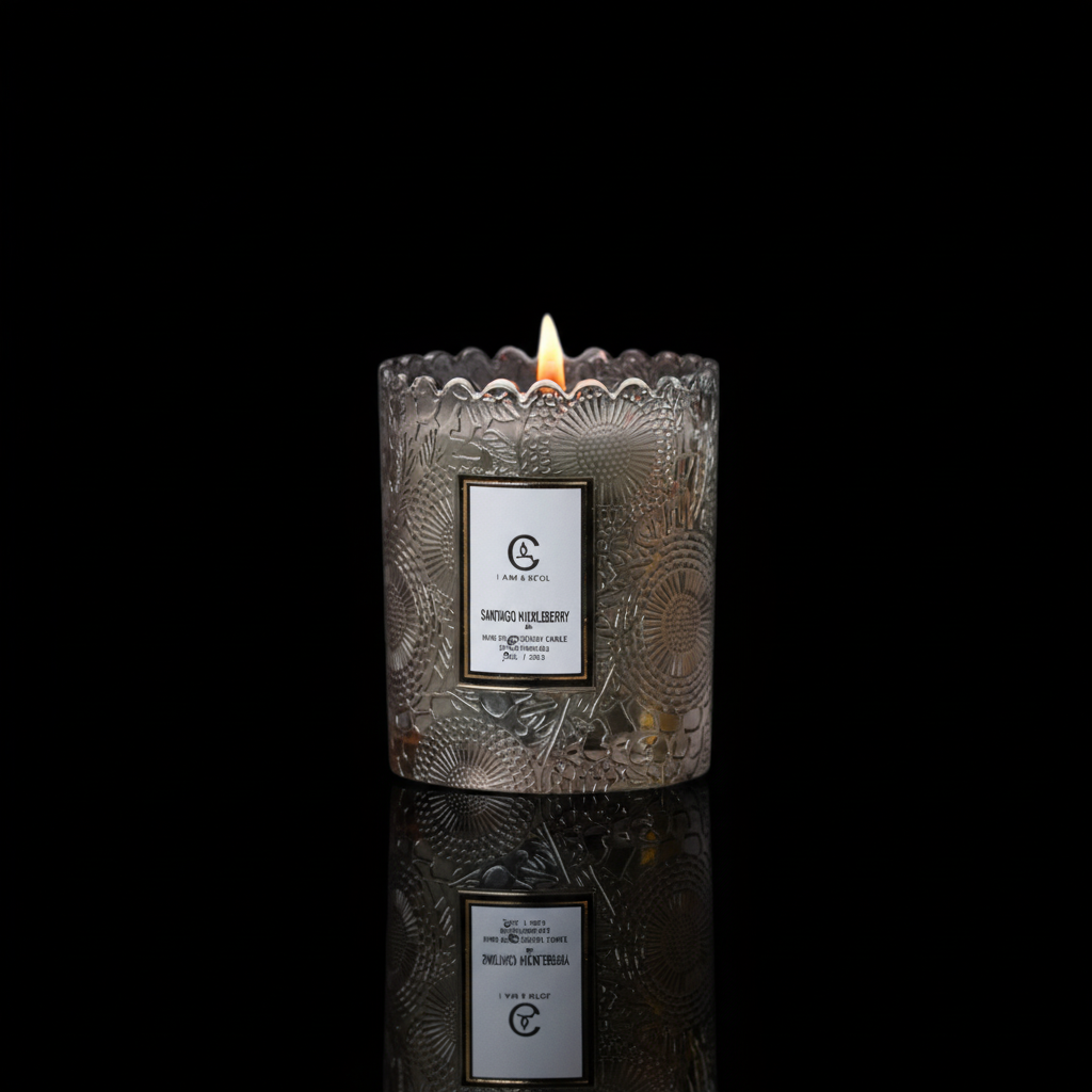 Velvet Ember Scented Soy Candle