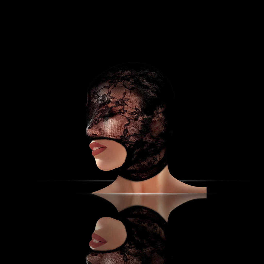 Lace Seduction Bondage Hood